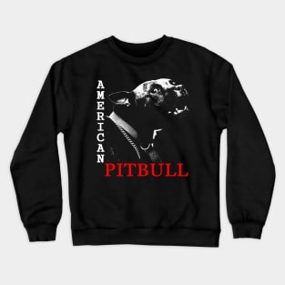 american pit bull Crewneck Sweatshirt